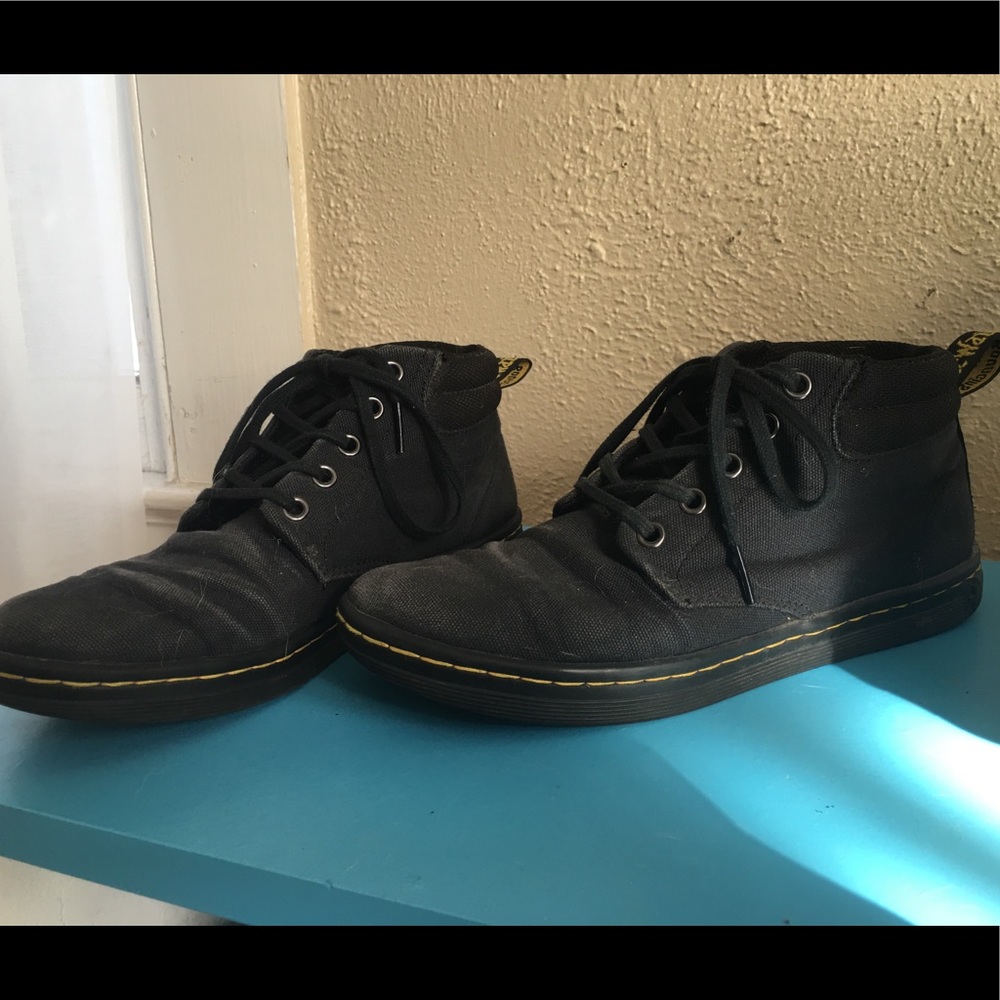 Dr. Martens cloth desert boots